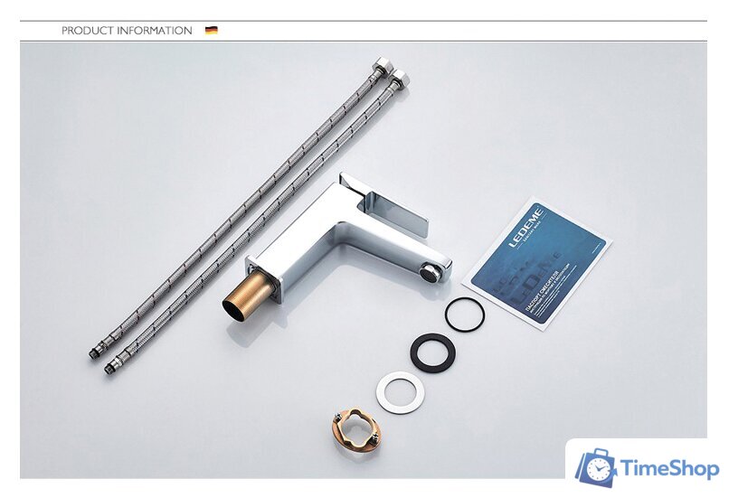 Смеситель Ledeme L1078 - Изображение №4 — Интернет-магазин Time-Shop