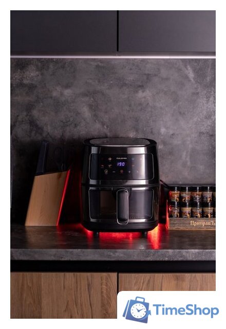 Аэрогриль (аэрофритюрница) Oulemei OLM-KZF003 - Изображение №17 — Интернет-магазин Time-Shop