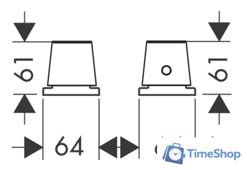 Смеситель Axor Starck Organic 12422000 - Изображение №2 — Интернет-магазин Time-Shop
