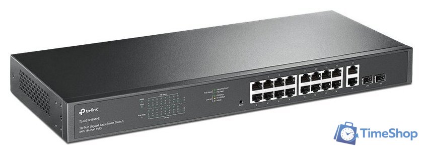 Настраиваемый коммутатор TP-Link TL-SG1218MPE V4.20 - Изображение №2 — Интернет-магазин Time-Shop