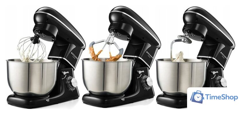 Планетарный миксер Mozano Kitchen Machine ROB-01 (черный) - Изображение №9 — Интернет-магазин Time-Shop