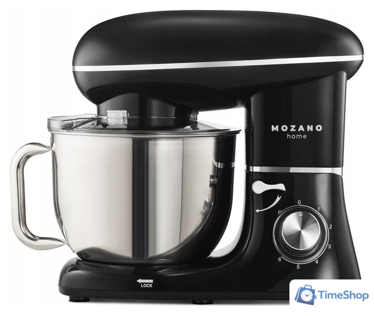 Планетарный миксер Mozano Kitchen Machine ROB-01 (черный) - Изображение №2 — Интернет-магазин Time-Shop