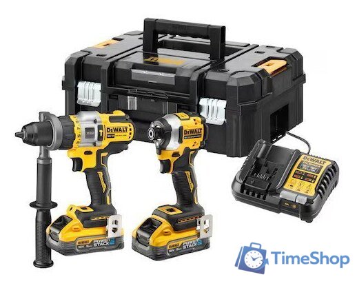  DeWalt DCK2052H2T (шуруповерт, винтоверт, 2 АКБ, кейс) - Изображение №1 — Интернет-магазин Time-Shop