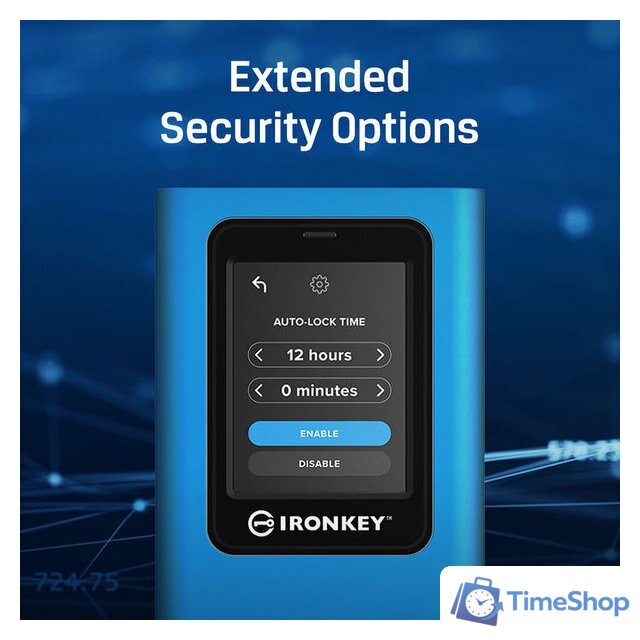 Внешний накопитель Kingston IronKey Vault Privacy 80 960GB IKVP80ES/960G - Изображение №10 — Интернет-магазин Time-Shop