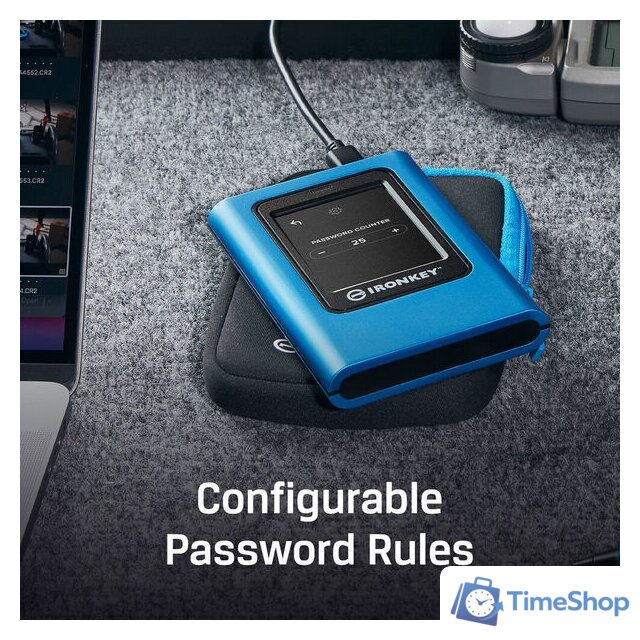 Внешний накопитель Kingston IronKey Vault Privacy 80 960GB IKVP80ES/960G - Изображение №9 — Интернет-магазин Time-Shop