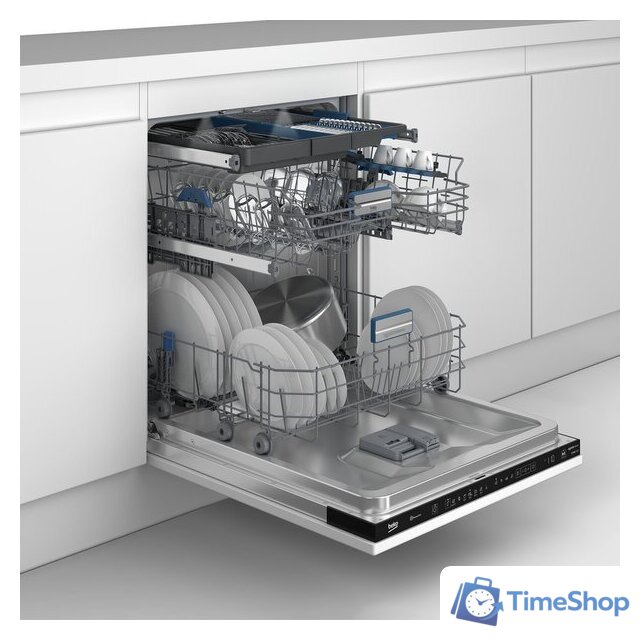 Встраиваемая посудомоечная машина BEKO BDIN37540WP - Изображение №3 — Интернет-магазин Time-Shop