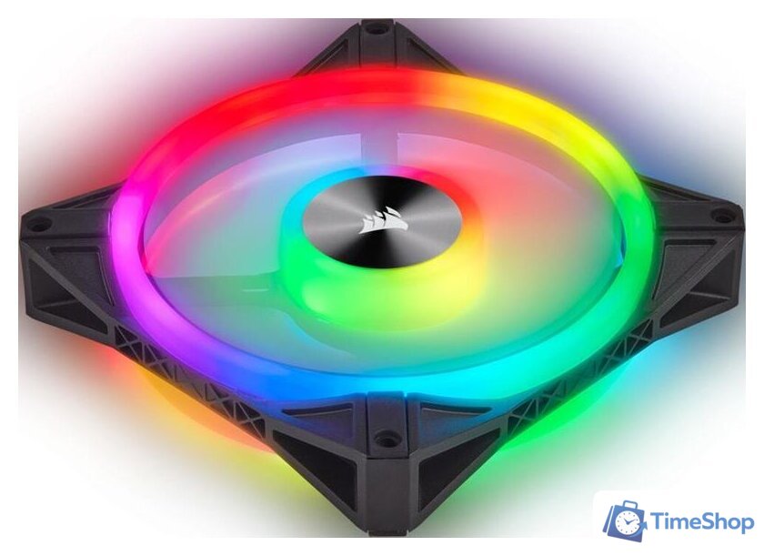 Комплект вентиляторов для корпуса Corsair iCUE QL140 RGB Dual Pack CO-9050100-WW - Изображение №14 — Интернет-магазин Time-Shop
