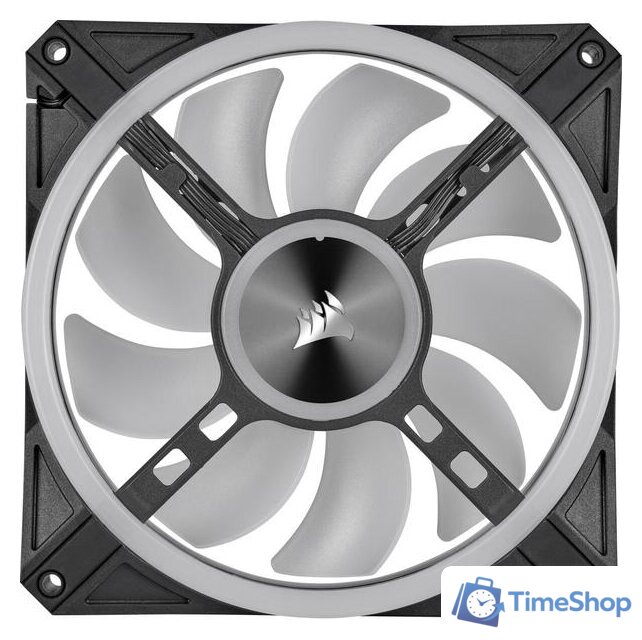 Комплект вентиляторов для корпуса Corsair iCUE QL140 RGB Dual Pack CO-9050100-WW - Изображение №7 — Интернет-магазин Time-Shop