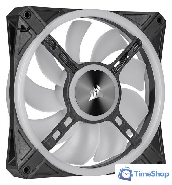Комплект вентиляторов для корпуса Corsair iCUE QL140 RGB Dual Pack CO-9050100-WW - Изображение №11 — Интернет-магазин Time-Shop