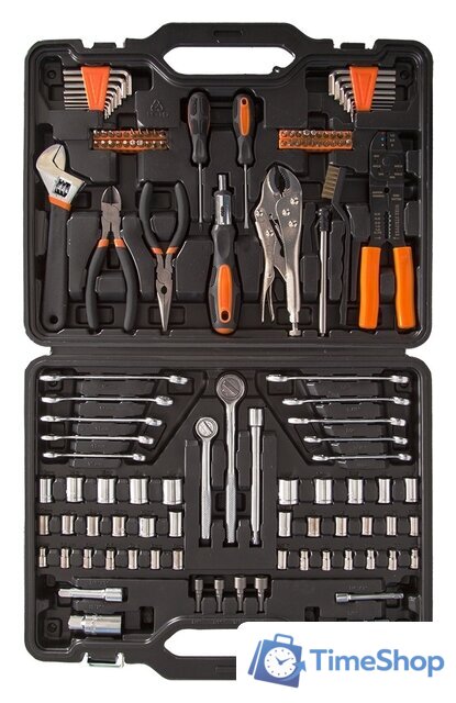 Универсальный набор инструментов Bort BTK-123 (123 предмета) - Изображение №3 — Интернет-магазин Time-Shop