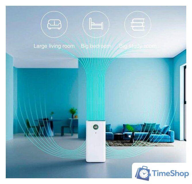 Очиститель воздуха Viomi Smart Air Purifier Pro UV VXKJ03 - Изображение №6 — Интернет-магазин Time-Shop