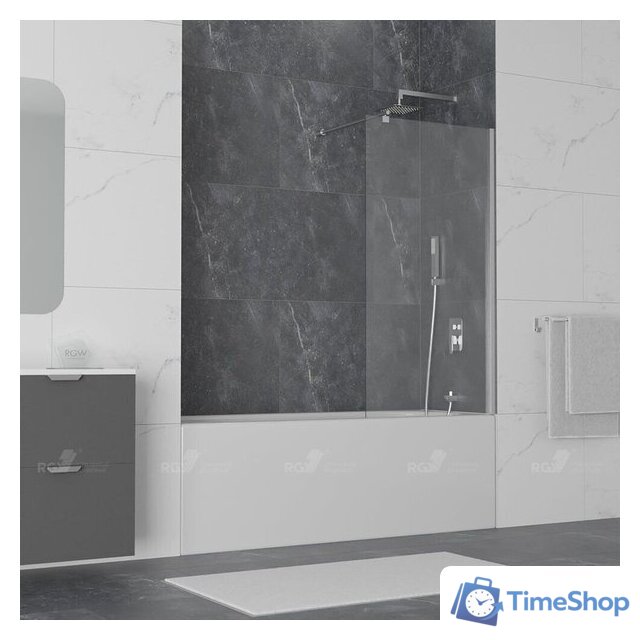 Стеклянная шторка для ванны RGW SC-050 351105008-11 - Изображение №3 — Интернет-магазин Time-Shop