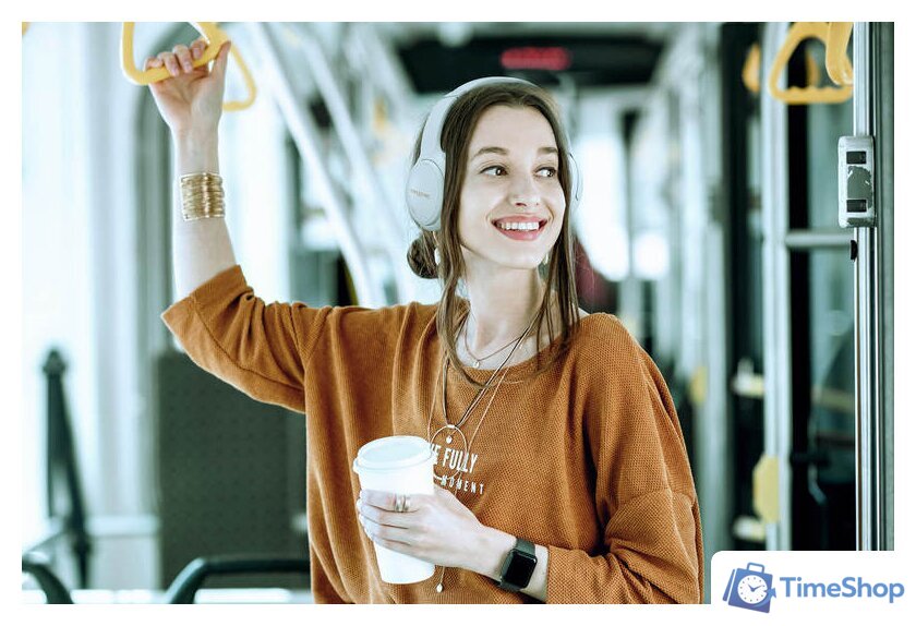 Наушники Creative Zen Hybrid (белый) - Изображение №3 — Интернет-магазин Time-Shop