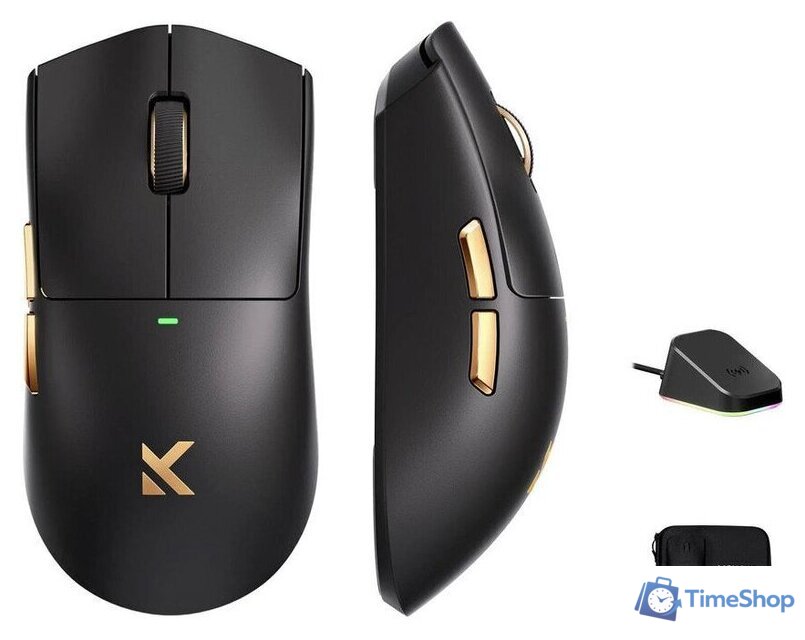 Игровая мышь MCHOSE K7 Ultra Lightweight Wireless (черный) - Изображение №2 — Интернет-магазин Time-Shop