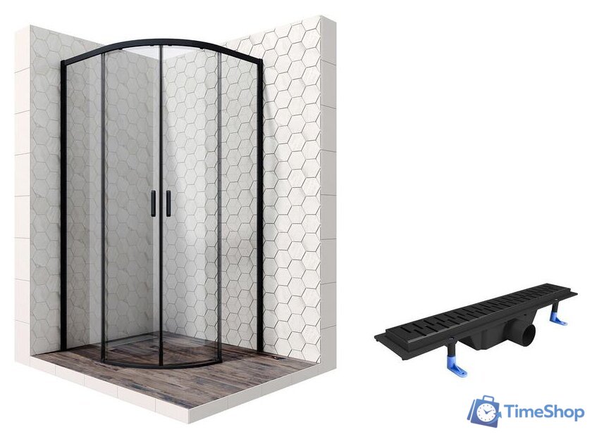 Душевой уголок Ambassador Set 11011202-ST3 - Изображение №1 — Интернет-магазин Time-Shop