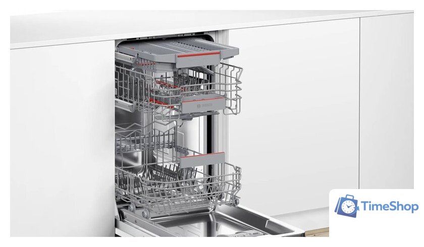 Встраиваемая посудомоечная машина Bosch Serie 4 SPV4EMX24E - Изображение №6 — Интернет-магазин Time-Shop