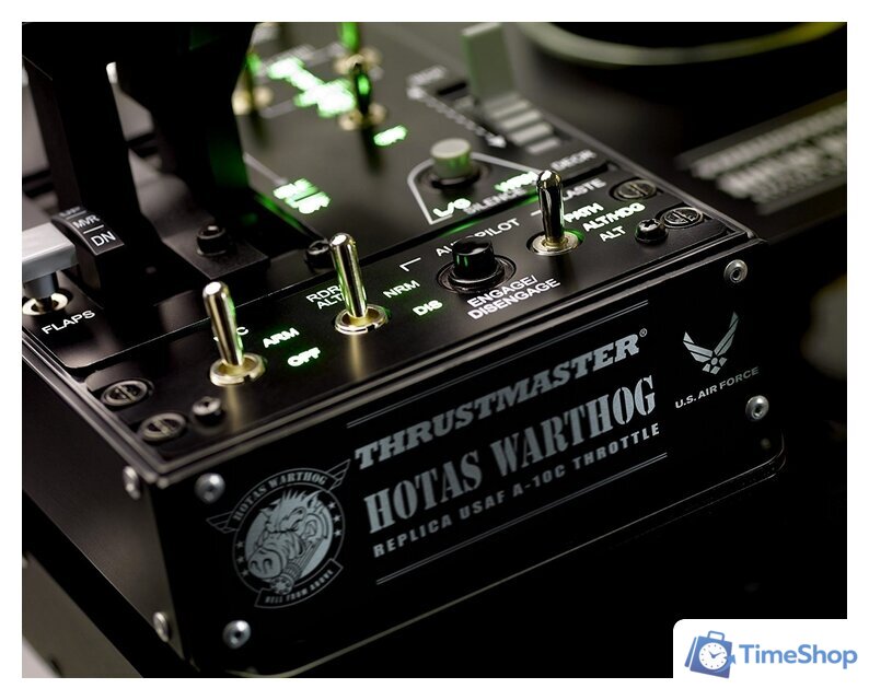 Оборудование для авиасимов Thrustmaster HOTAS Warthog Dual Throttle - Изображение №5 — Интернет-магазин Time-Shop