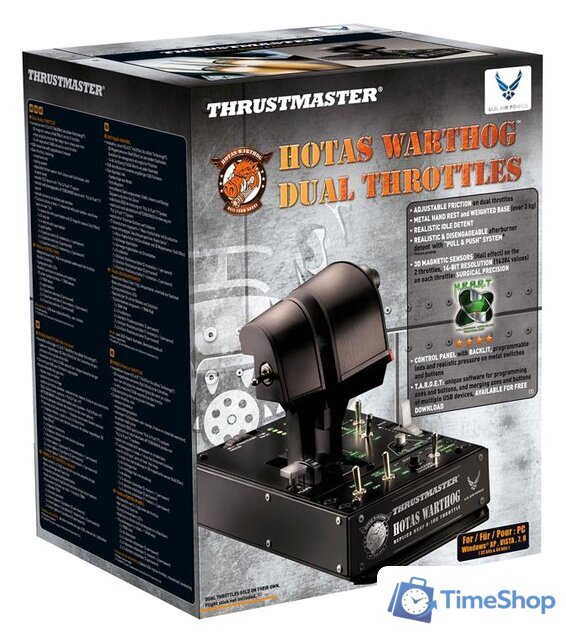 Оборудование для авиасимов Thrustmaster HOTAS Warthog Dual Throttle - Изображение №6 — Интернет-магазин Time-Shop