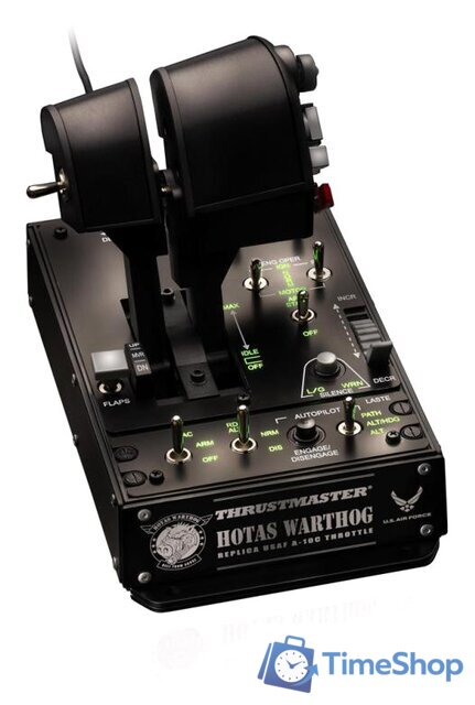 Оборудование для авиасимов Thrustmaster HOTAS Warthog Dual Throttle - Изображение №4 — Интернет-магазин Time-Shop
