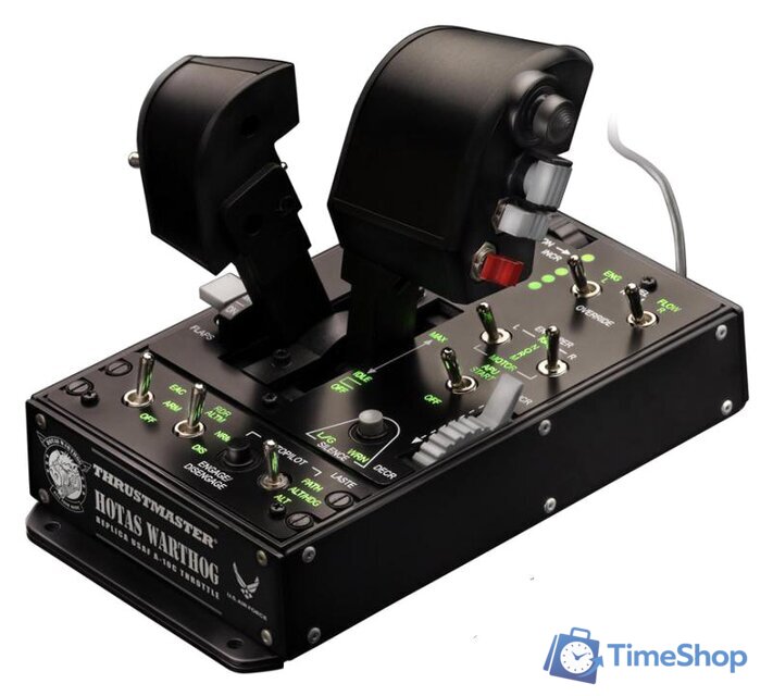 Оборудование для авиасимов Thrustmaster HOTAS Warthog Dual Throttle - Изображение №3 — Интернет-магазин Time-Shop