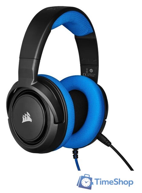 Наушники Corsair HS35 (синий) - Изображение №2 — Интернет-магазин Time-Shop