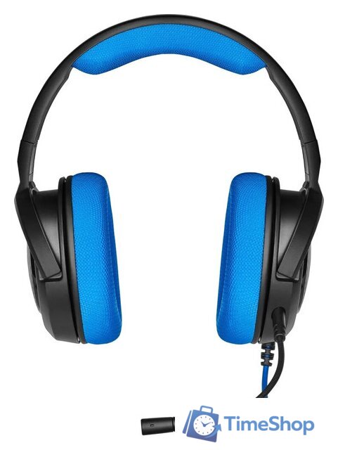 Наушники Corsair HS35 (синий) - Изображение №3 — Интернет-магазин Time-Shop