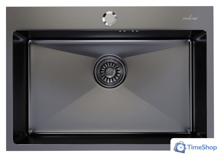 Кухонная мойка Mixline 547238 (черный графит, 3 мм) - Изображение №1 — Интернет-магазин Time-Shop