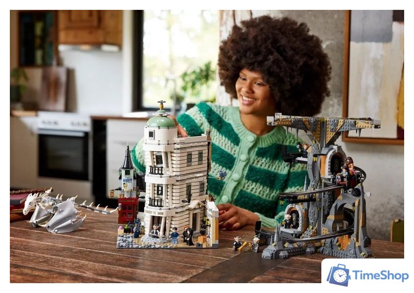 Конструктор LEGO Harry Potter 76417 Волшебный банк Гринготтс: Коллекционное издание - Изображение №10 — Интернет-магазин Time-Shop