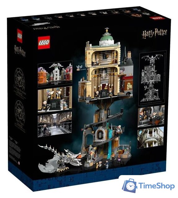 Конструктор LEGO Harry Potter 76417 Волшебный банк Гринготтс: Коллекционное издание - Изображение №2 — Интернет-магазин Time-Shop