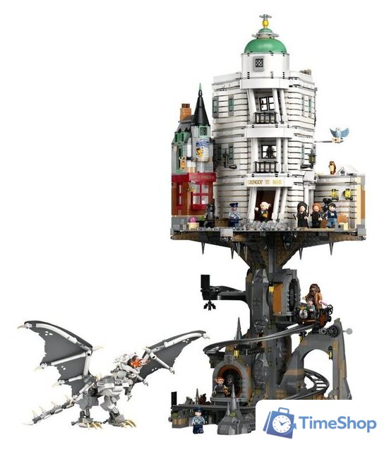 Конструктор LEGO Harry Potter 76417 Волшебный банк Гринготтс: Коллекционное издание - Изображение №3 — Интернет-магазин Time-Shop