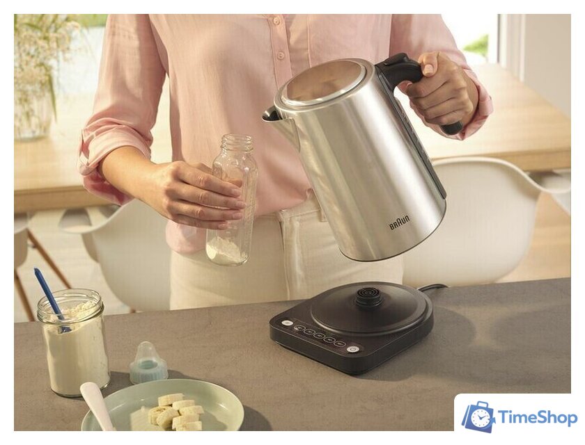Электрический чайник Braun WK5205BK - Изображение №5 — Интернет-магазин Time-Shop