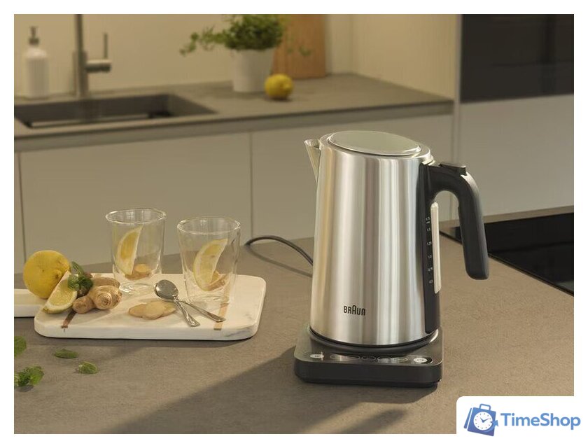 Электрический чайник Braun WK5205BK - Изображение №6 — Интернет-магазин Time-Shop
