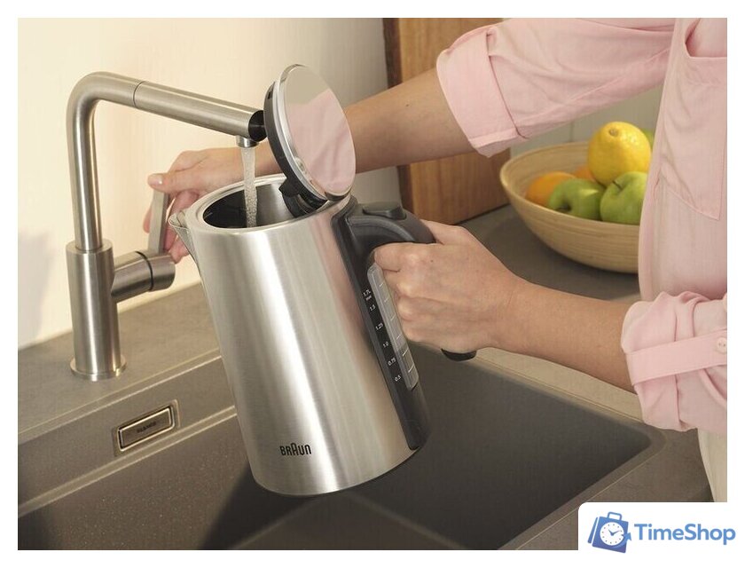 Электрический чайник Braun WK5205BK - Изображение №4 — Интернет-магазин Time-Shop