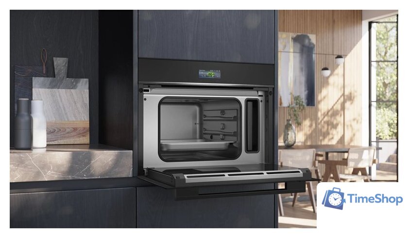 Паровой духовой шкаф Siemens iQ700 CD714GXB1 - Изображение №4 — Интернет-магазин Time-Shop