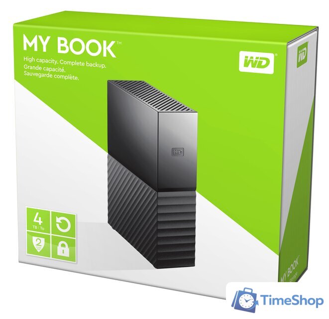 Внешний накопитель WD My Book 4TB [WDBBGB0040HBK] - Изображение №7 — Интернет-магазин Time-Shop