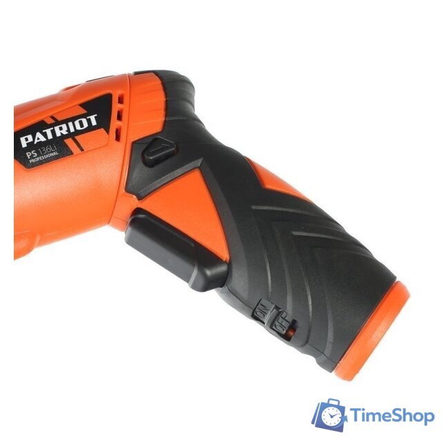 Электроотвертка Patriot PS 136Li 180201303 (с 1-им АКБ) - Изображение №4 — Интернет-магазин Time-Shop