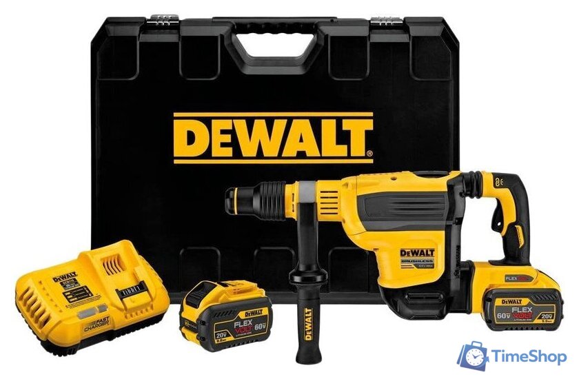 Перфоратор DeWalt DCH614X2 (с 2-мя АКБ, кейс) - Изображение №1 — Интернет-магазин Time-Shop