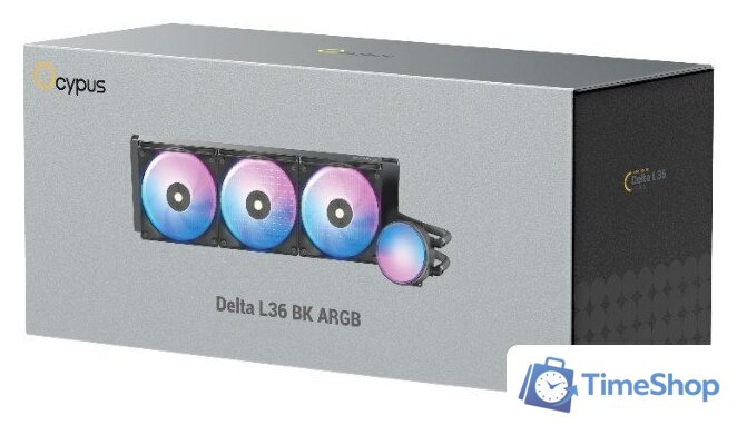 Система жидкостного охлаждения для процессора Ocypus Delta L36 BK ARGB - Изображение №7 — Интернет-магазин Time-Shop