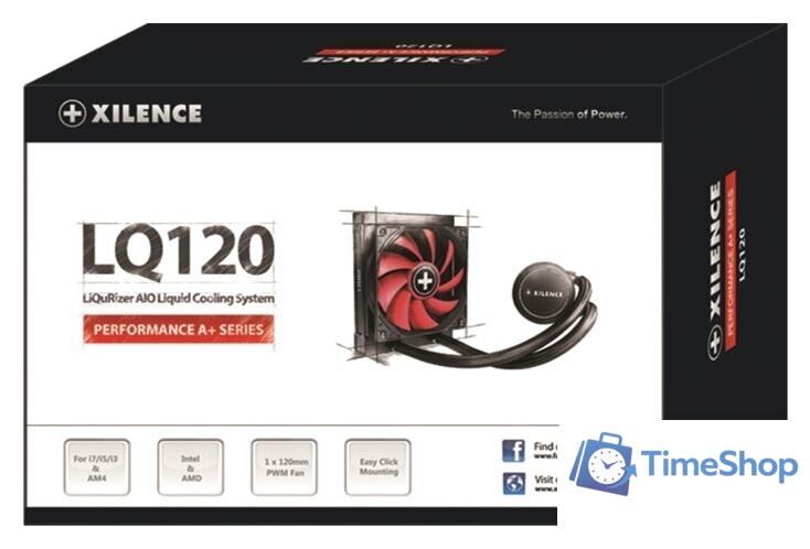 Система жидкостного охлаждения для процессора Xilence LiQuRizer LQ120 XC971 - Изображение №2 — Интернет-магазин Time-Shop