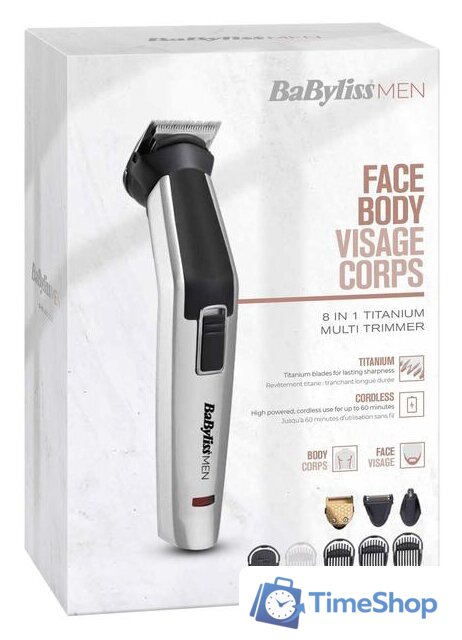 Триммер для бороды и усов BaByliss MT726E - Изображение №4 — Интернет-магазин Time-Shop