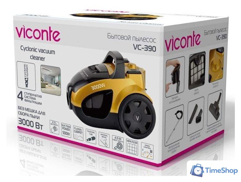 Пылесос Viconte VC-390 - Изображение №14 — Интернет-магазин Time-Shop
