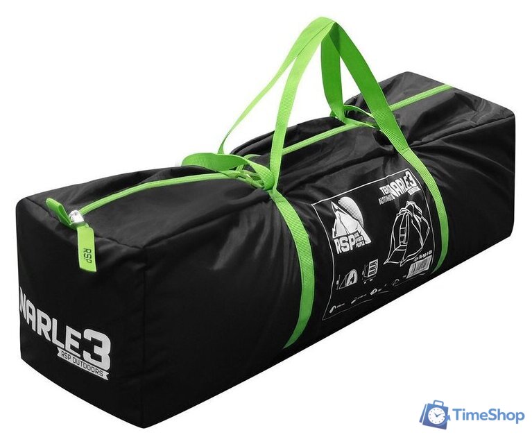 Кемпинговая палатка RSP Outdoors Narle 3 (зеленый) - Изображение №22 — Интернет-магазин Time-Shop