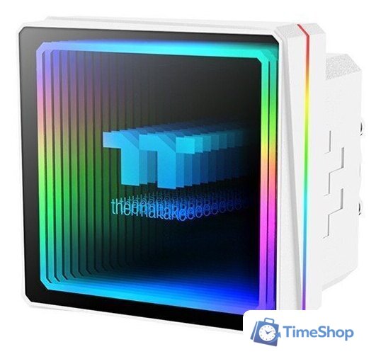 Система жидкостного охлаждения для процессора Thermaltake TH360 V3 ARGB Sync Snow Edition CL-W468-PL12SW-A - Изображение №2 — Интернет-магазин Time-Shop