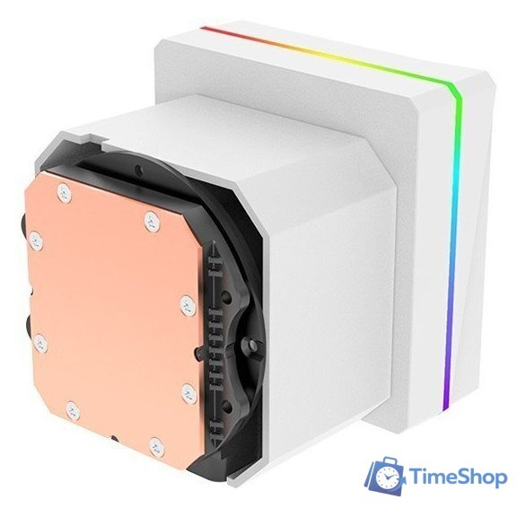 Система жидкостного охлаждения для процессора Thermaltake TH360 V3 ARGB Sync Snow Edition CL-W468-PL12SW-A - Изображение №3 — Интернет-магазин Time-Shop