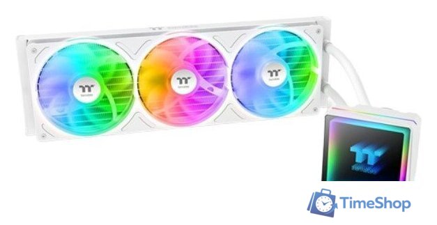 Система жидкостного охлаждения для процессора Thermaltake TH360 V3 ARGB Sync Snow Edition CL-W468-PL12SW-A - Изображение №1 — Интернет-магазин Time-Shop