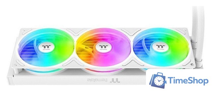 Система жидкостного охлаждения для процессора Thermaltake TH360 V3 ARGB Sync Snow Edition CL-W468-PL12SW-A - Изображение №4 — Интернет-магазин Time-Shop