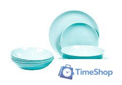 Столовый сервиз Luminarc Diwali Light Turquoise P2963 - Изображение №1 — Интернет-магазин Time-Shop