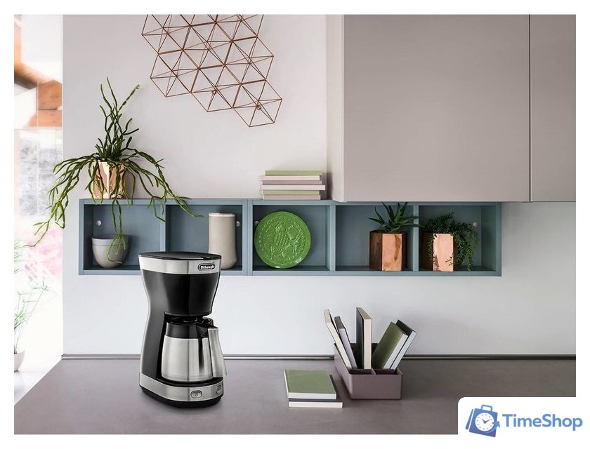 Капельная кофеварка DeLonghi ICM16710 - Изображение №3 — Интернет-магазин Time-Shop