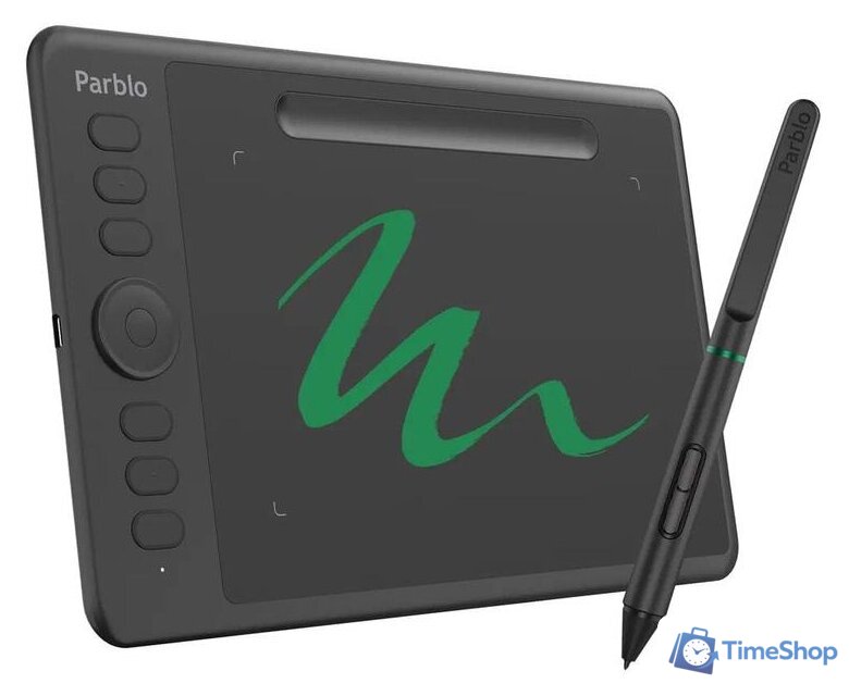 Графический планшет Parblo Intangbo S (черный) - Изображение №10 — Интернет-магазин Time-Shop