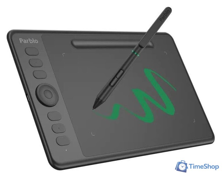 Графический планшет Parblo Intangbo S (черный) - Изображение №9 — Интернет-магазин Time-Shop